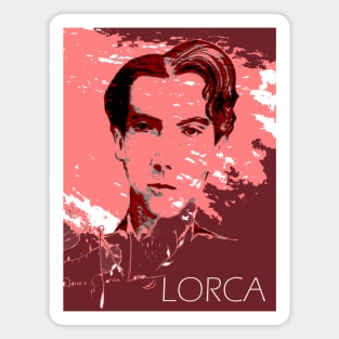 Self-Portrait of Garcia Lorca Magnet